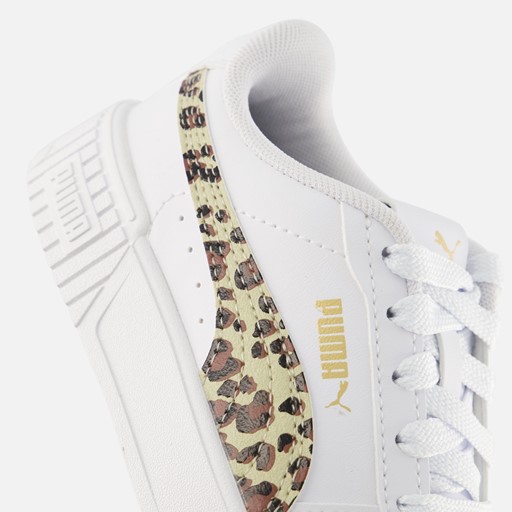 Puma Carina 2.0 Animal Sneakers wit Leer