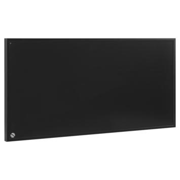 Sanivesk infrarood paneel Porto zwart 120 x 60 cm
