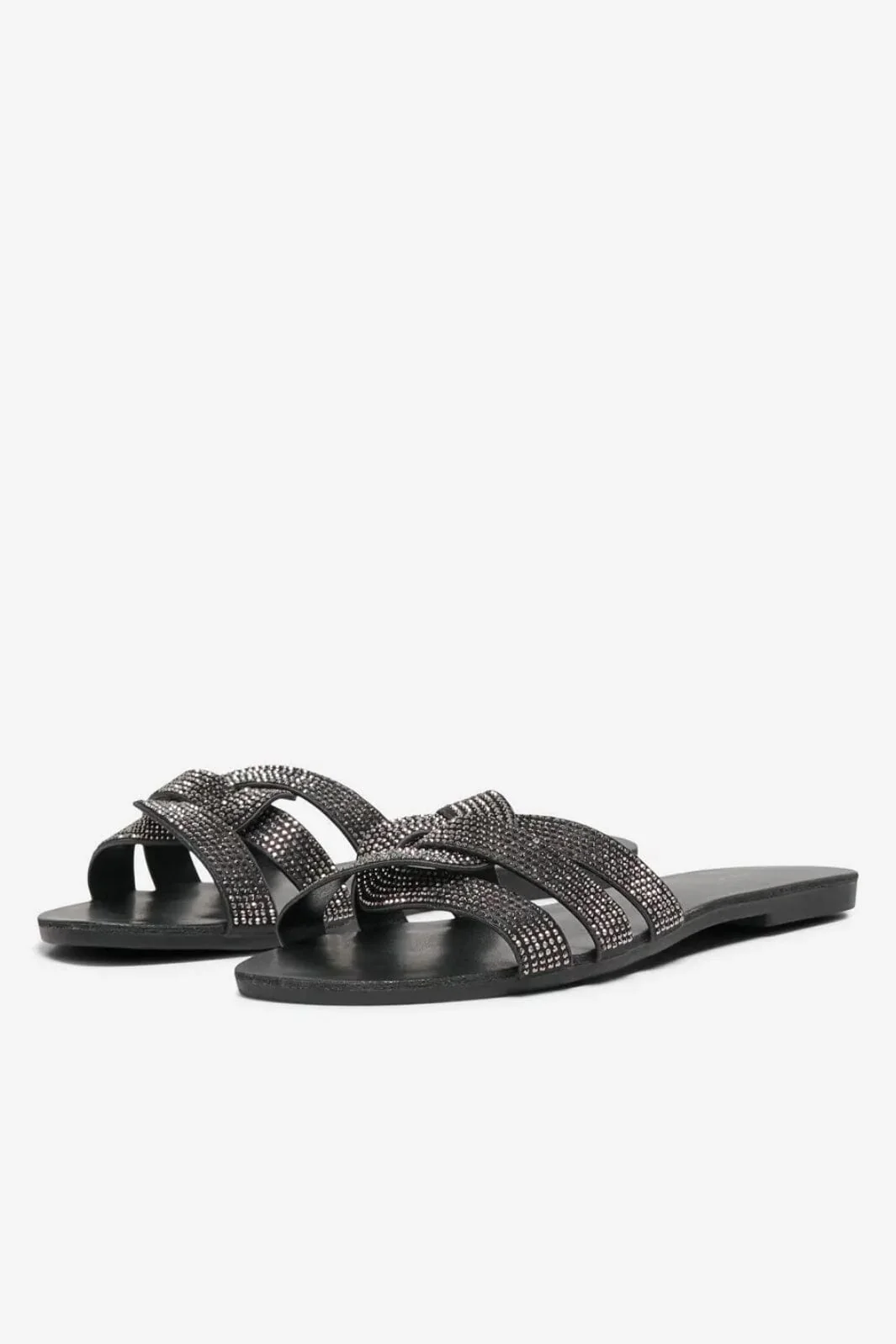 Only Shoes Onlfeli-5 Pu Bling Slip On Sandal