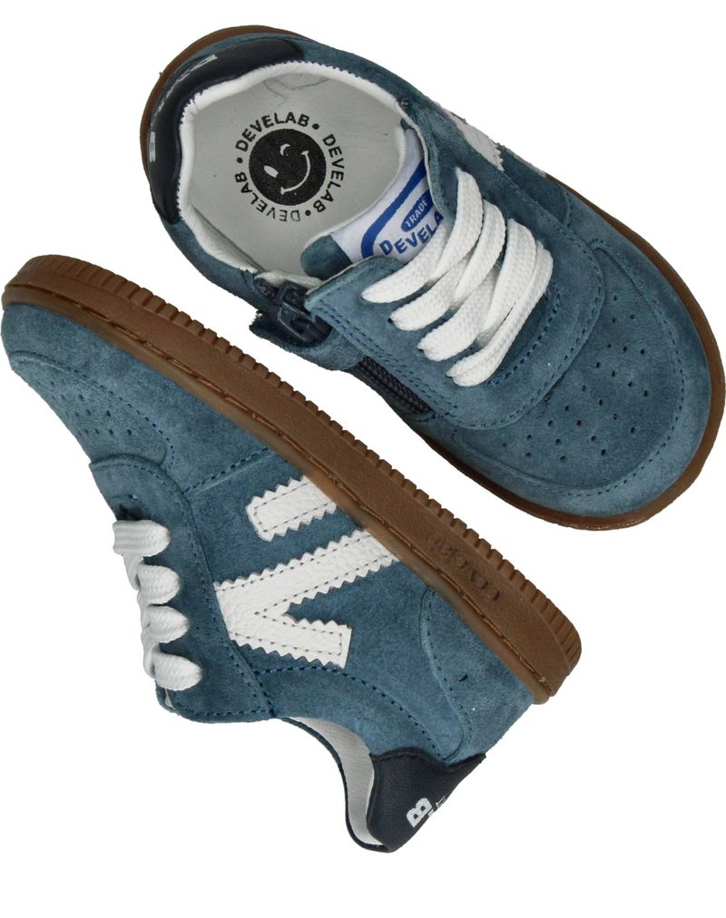 Develab FirstStep Sneakers Blauw Jongens