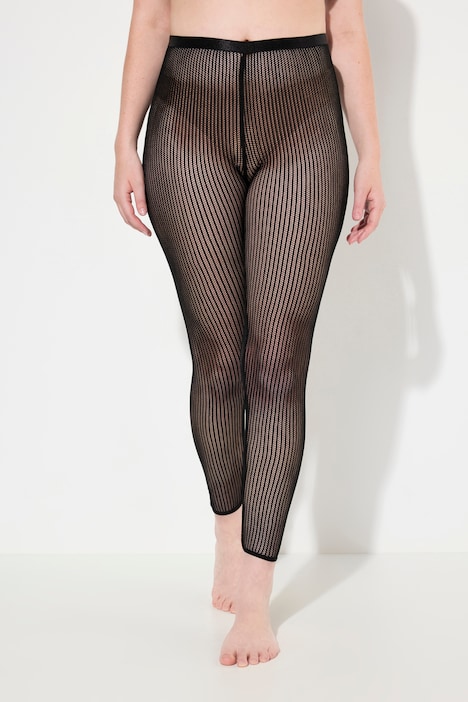 Strumpf-Leggings, Häkelspitze