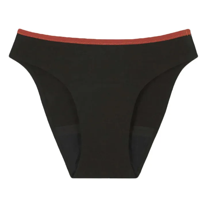 Smoon Culotte Menstruelle Coton Bio - Flux Abondant | Noir
