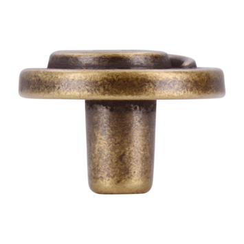 Knop Anouk messing antiek 22mm
