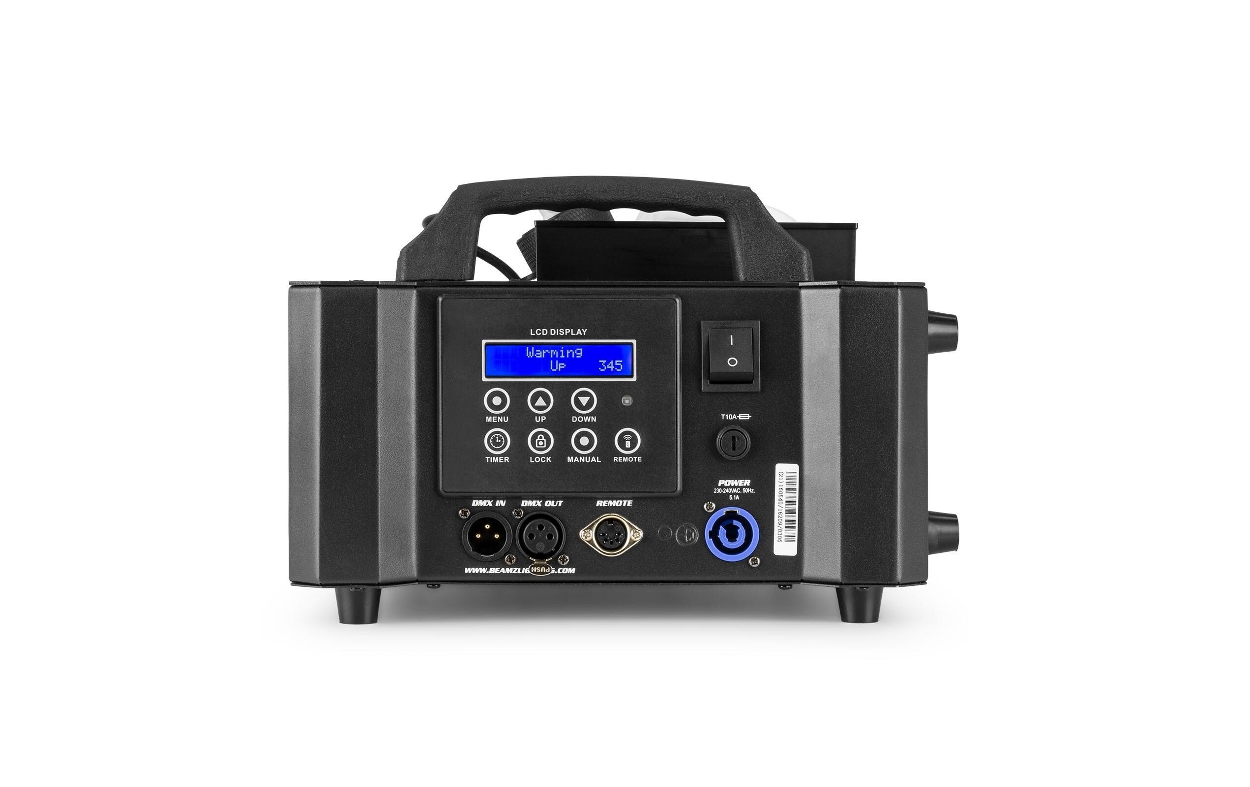 Nebelmaschine BLAZE1200<br>Professionelle Nebelmaschine, um viel Nebel zu erzeugen