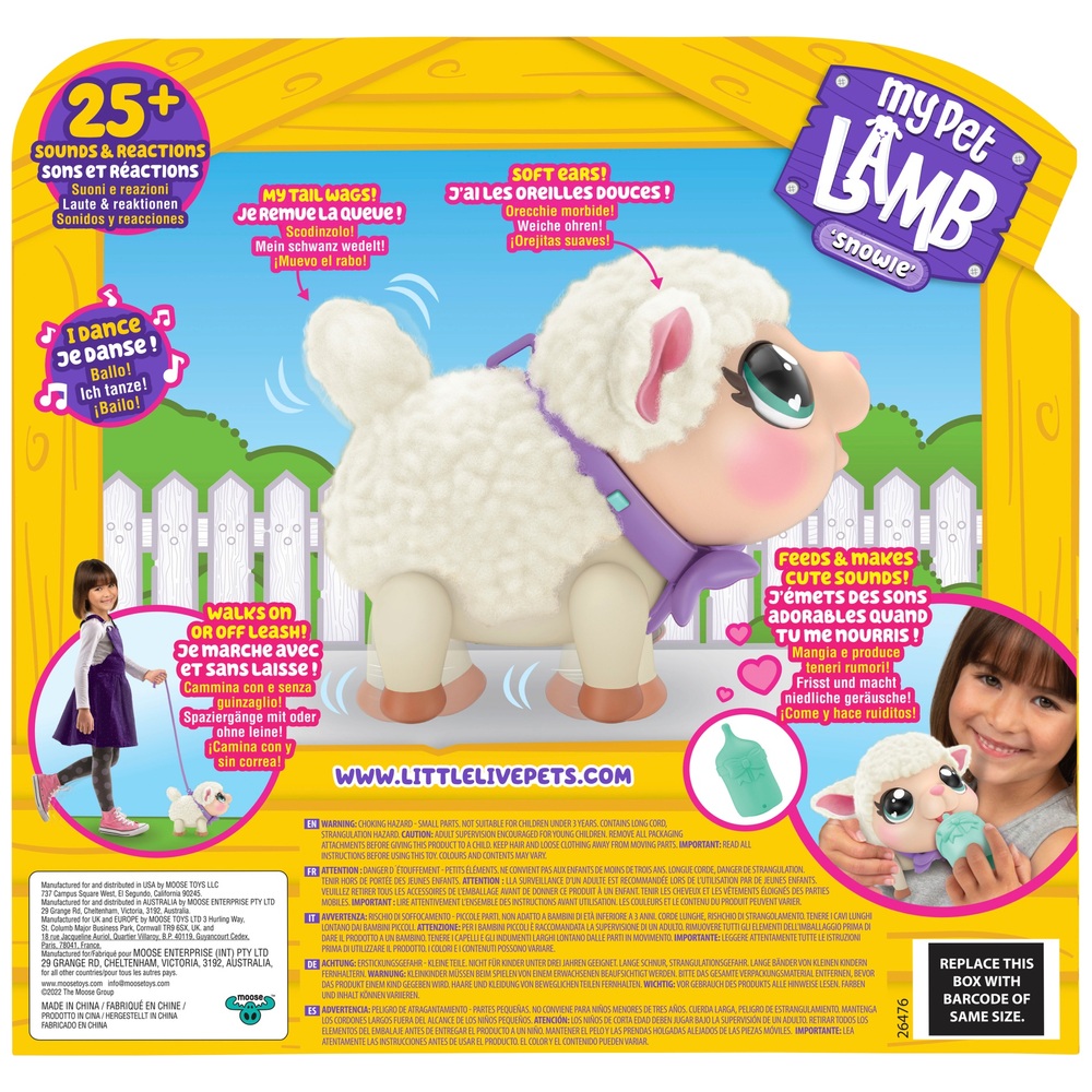 Little Live Pets Mein Haustier Lamm Snowie
