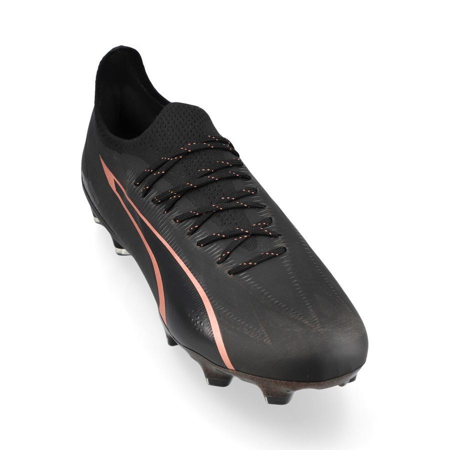 PUMA Ultra Ultimate FG/AG Eclipse - Noir/Copper Rose
