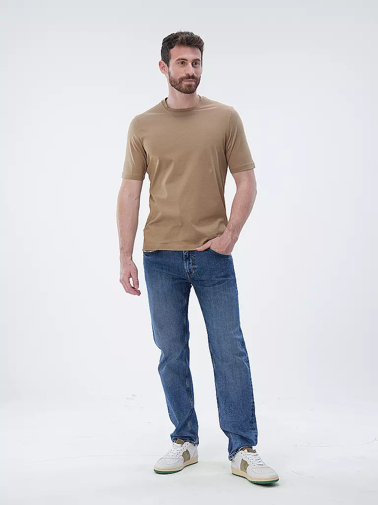 FILIPPO DE LAURENTIIS T-Shirt  camel