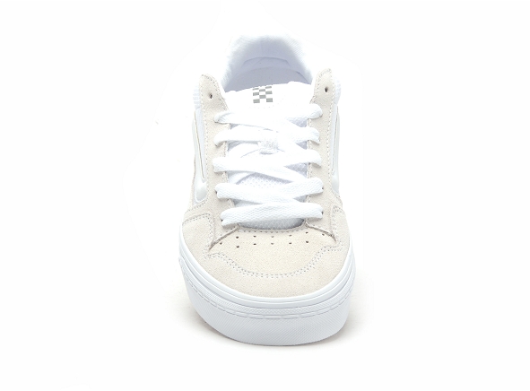 Vans basses femme caldrone mn suede m blanc