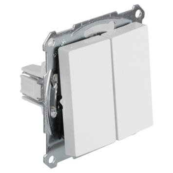Schneider Merten System-M Serieschakelaar Actief Wit
