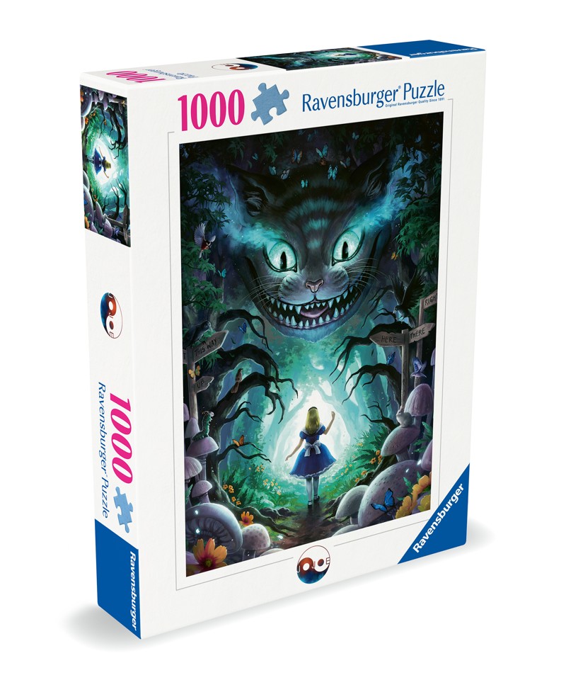 Ravensburger - Puslespil Adventures With Alice 1000 brikker