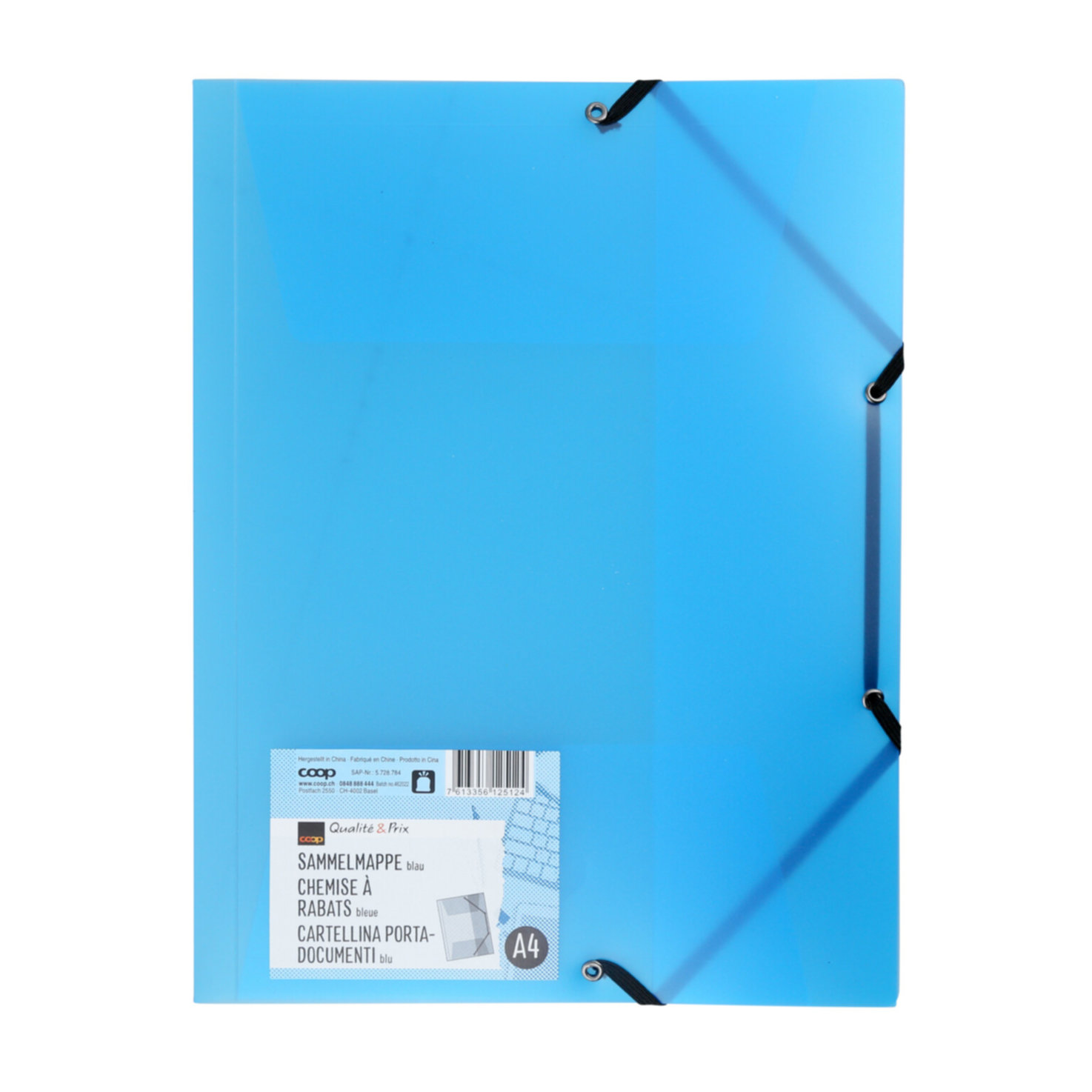 Qualité & Prix Sammelmappe blau