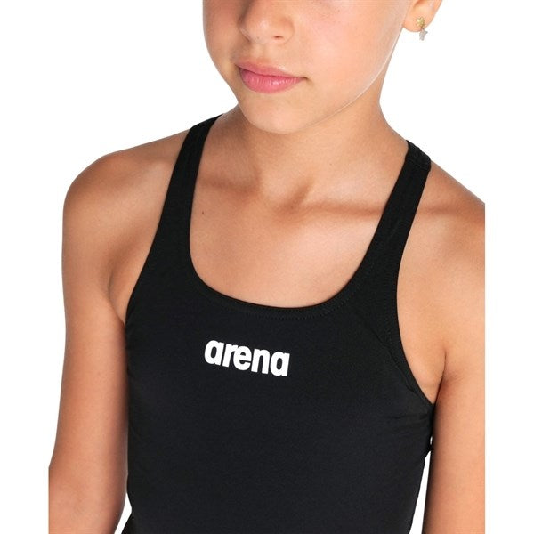 Køb Arena Team Badedragt Swim Pro Solid Black-White