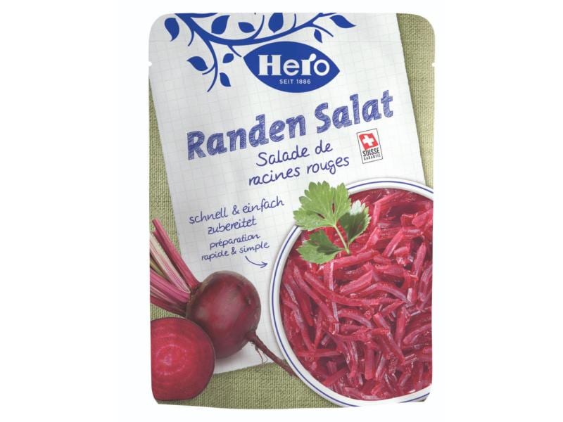 Hero Beutel Randen Salat 250 g Fixfertige Salat aus Randen