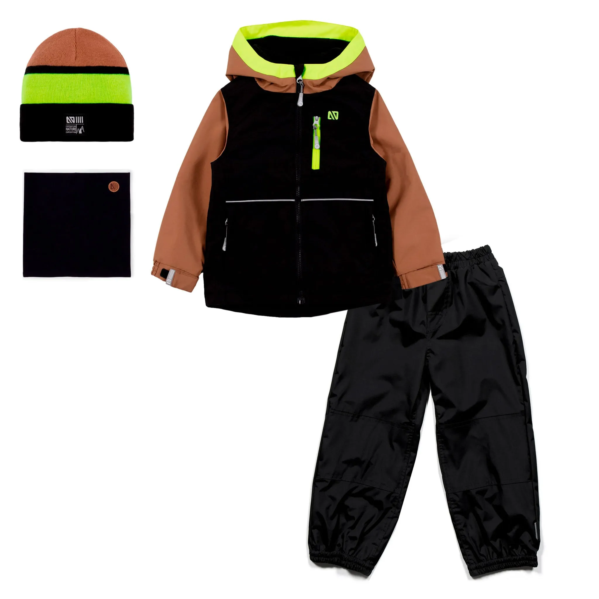 Nanö Ensemble Extérieur Gael 2-6ans + Tuque + Cache-cou