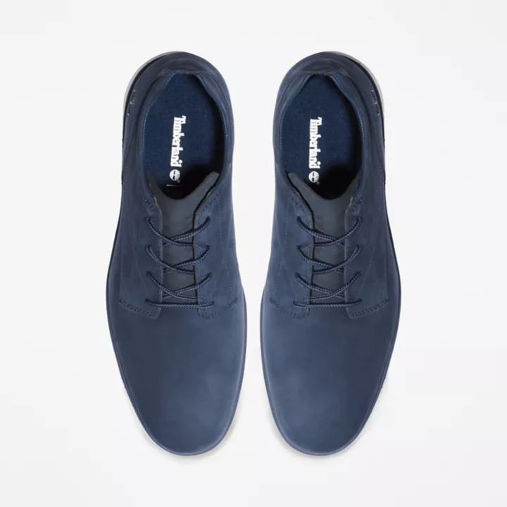 Chaussure en cuir Oxford Bradstreet pour homme en bleu marine