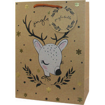 Sac cadeau de Noël 'Cerf', moyen
