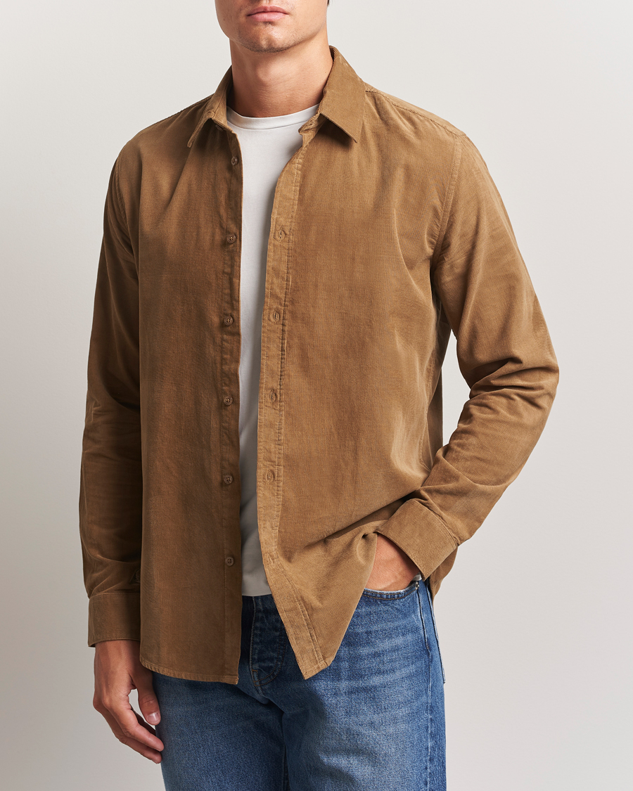 Samsøe Samsøe Liam Baby Cord Shirt Otter Brown