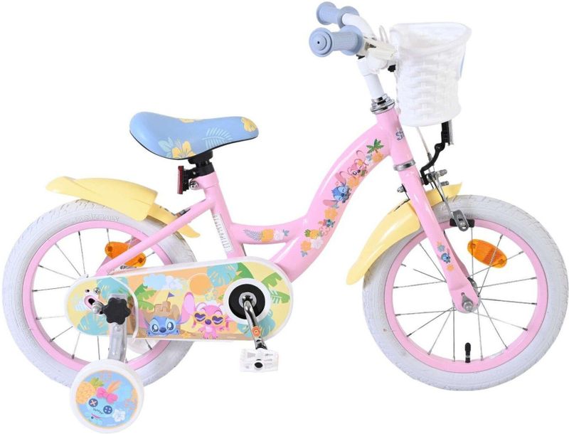 Disney Stitch Kinderfiets Meisjes 14 inch