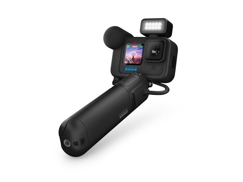 GoPro Actionkamera HERO12 Black Creator Edition Ultimative Action-Kamera mit Stativ und Zubehör