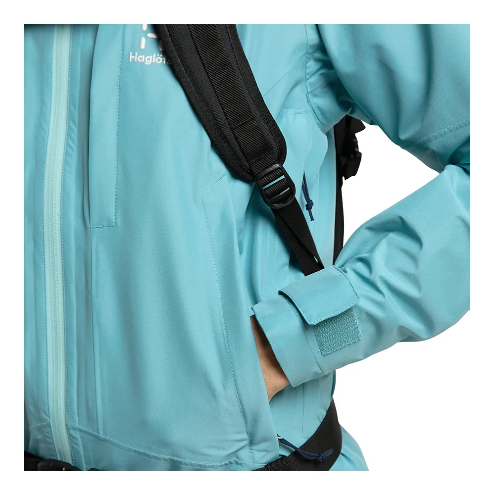 Haglöfs LUMI - Veste ski Femme frost blue