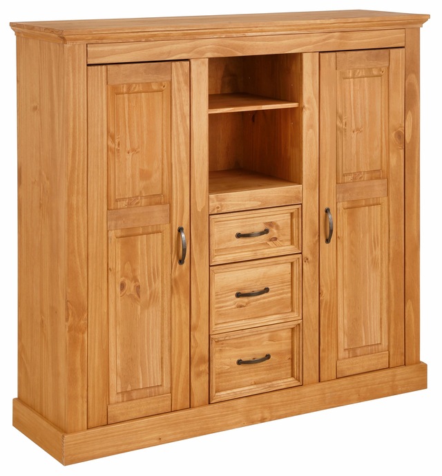 Home affaire Highboard »Selma« Stauraumschrank, Breite 130 cm
