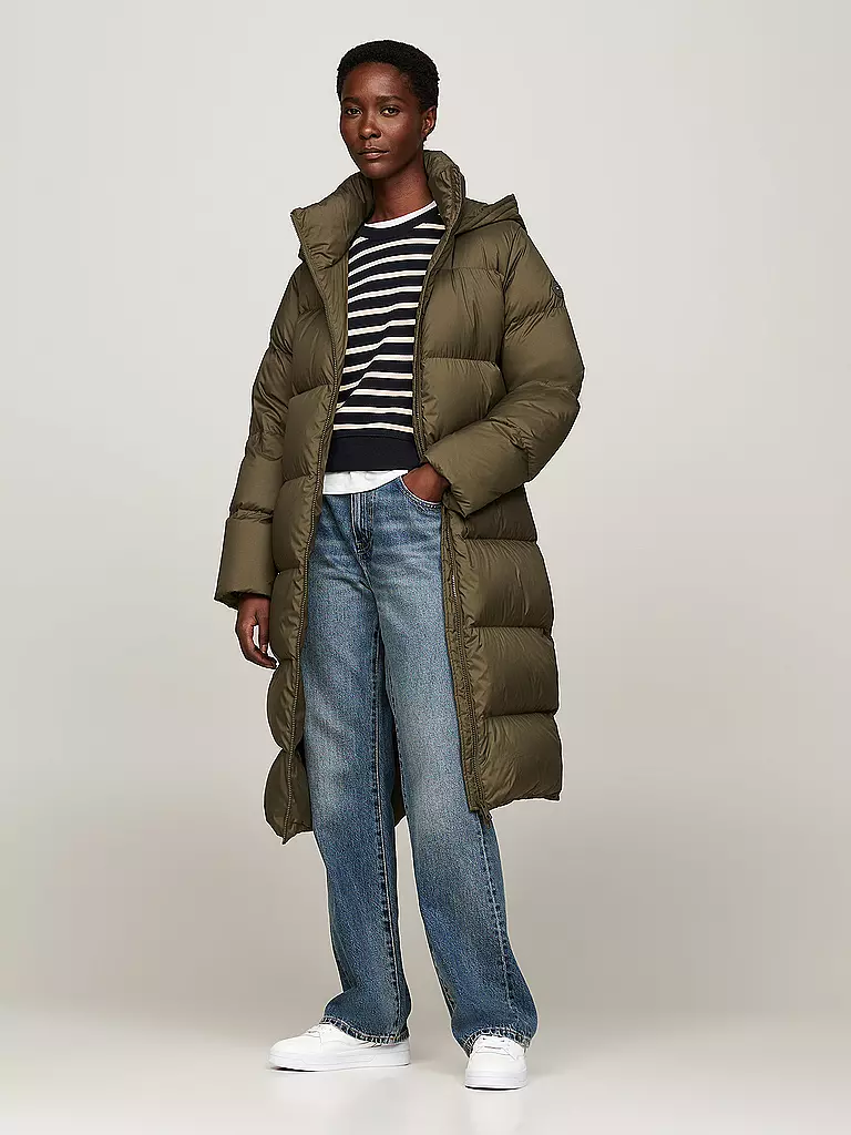 TOMMY HILFIGER Daunenmantel  olive