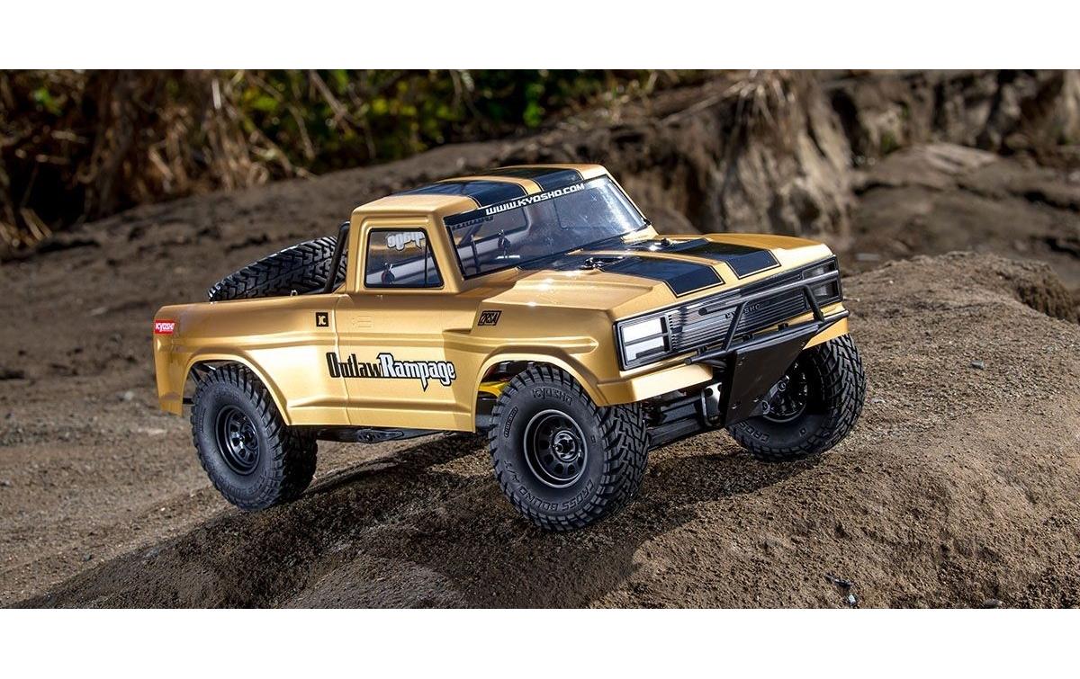 Trophy Truck Outlaw Rampage Pro Type 2 Gold, ARTR, 1:10<br>2WD Off-Road Modell