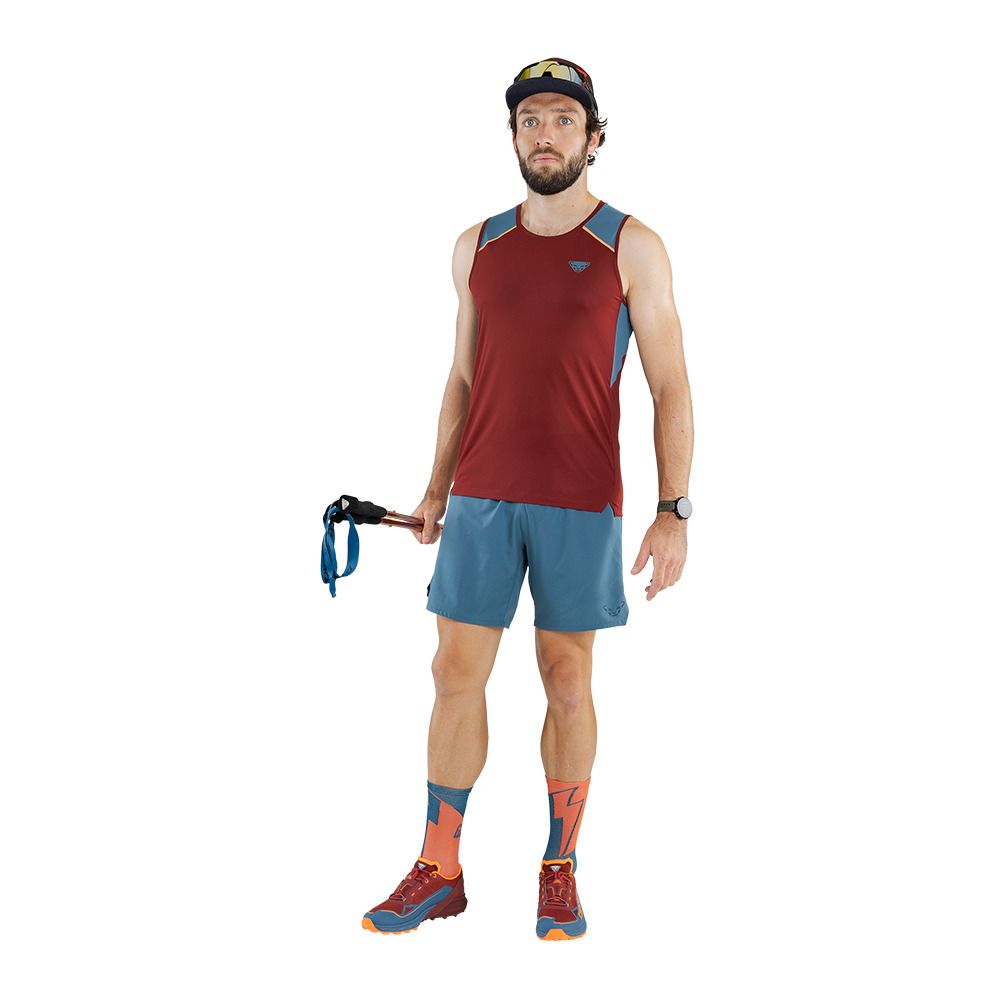 Dynafit ALPINE PRO 2-EN-1 - Short Homme mallard blue