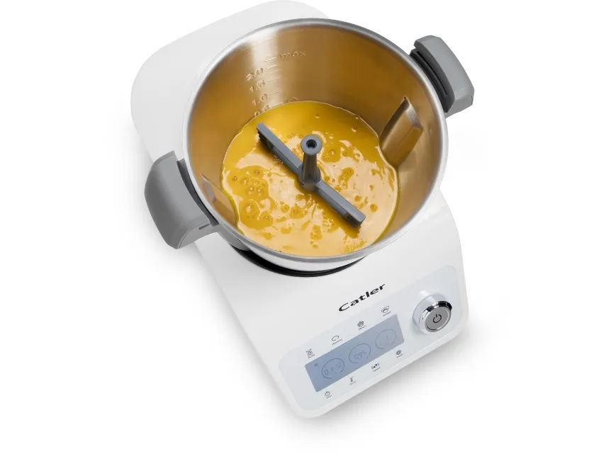 Catler TC 8010, 2,5 L, Rustfrit stål, Hvid, Dreje, Berøring, 0,95 m, 37 - 120 °C, Rustfrit stål