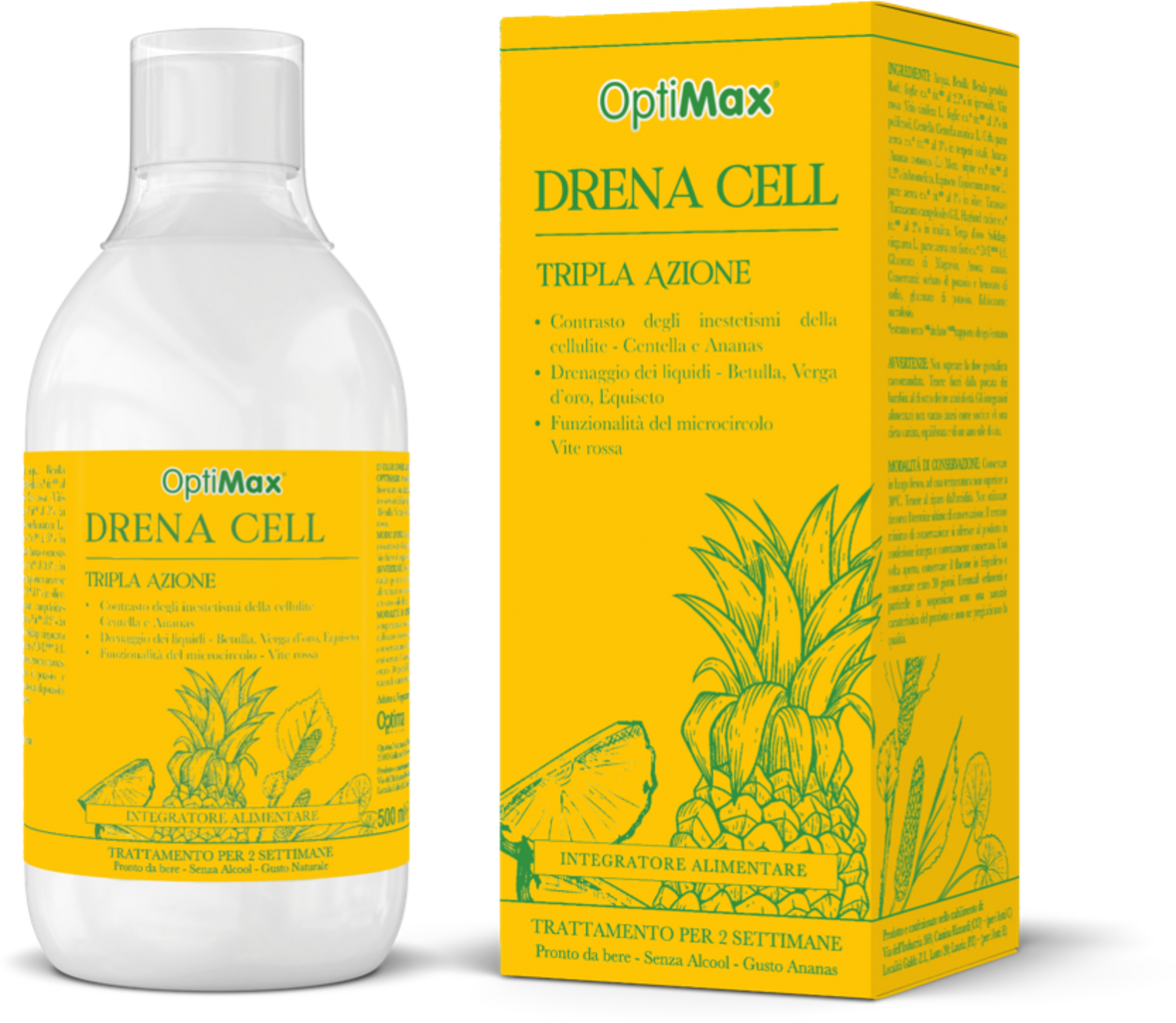 Optima Naturals  Optimax Drena Cell, 500 ml