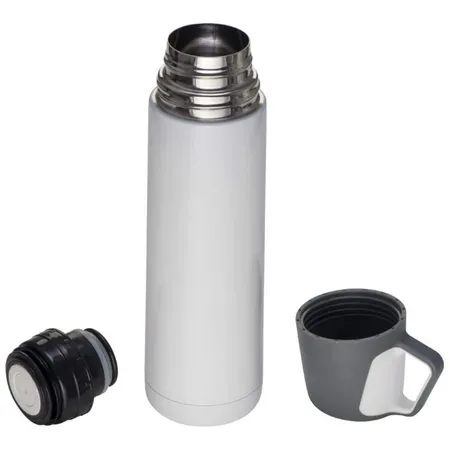 Macma Edelstahl Isolierkanne 500 ml, weiß