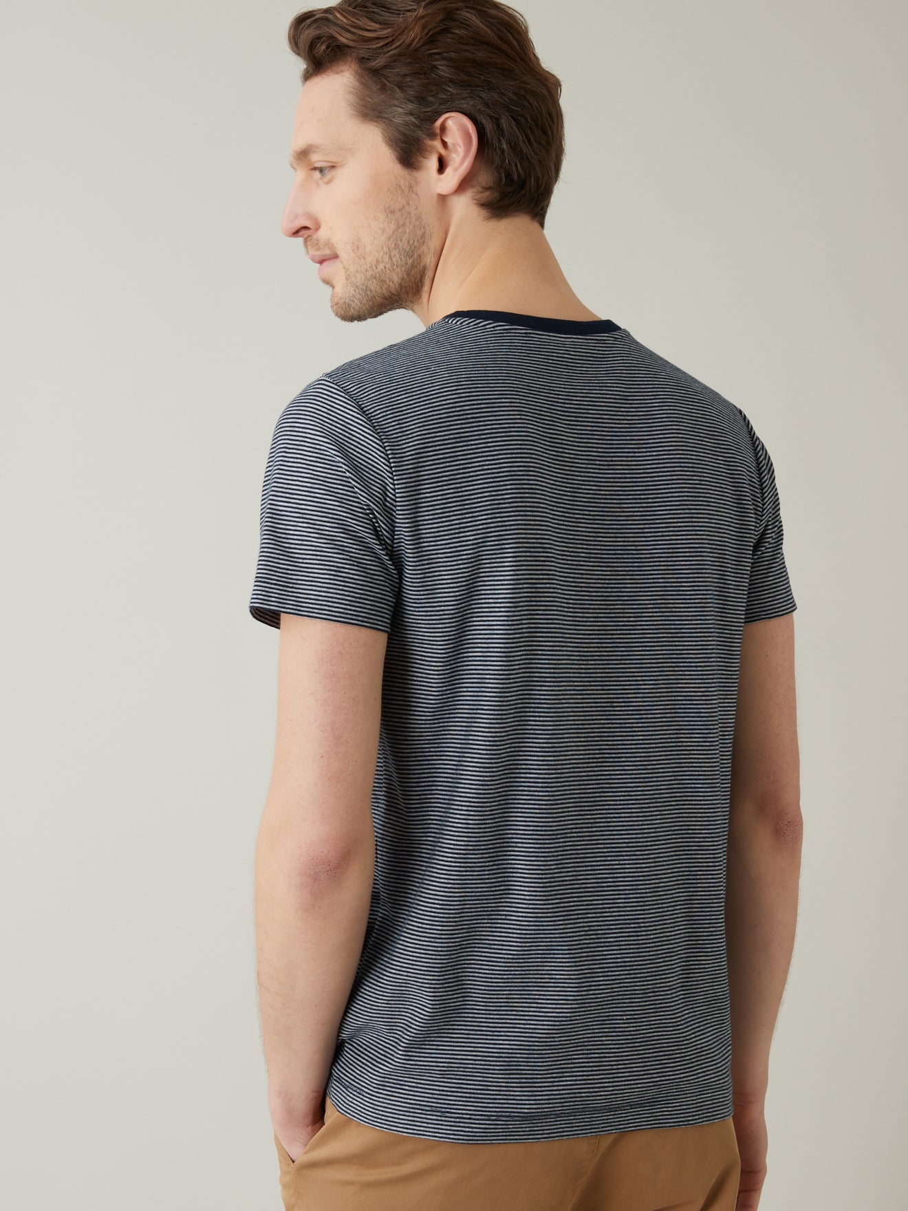 T-shirt rayé homme - coton bio
