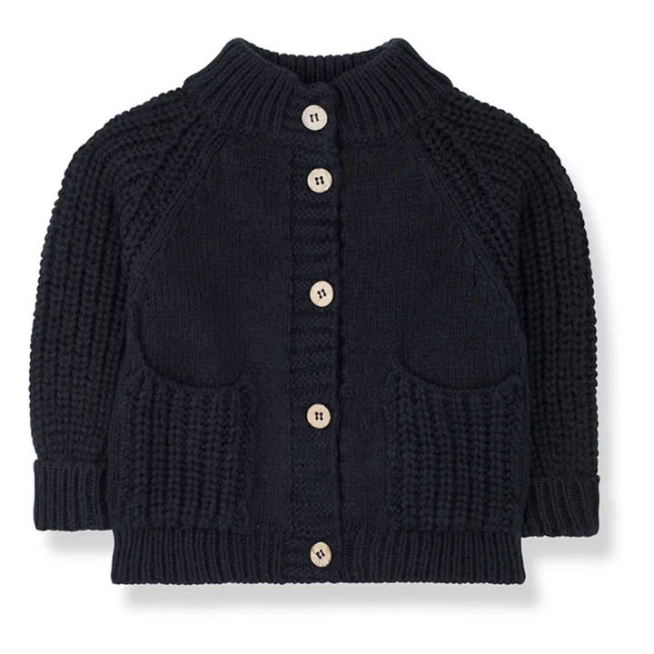 1+ in the family Cardigan Tricot Timeo | Bleu marine