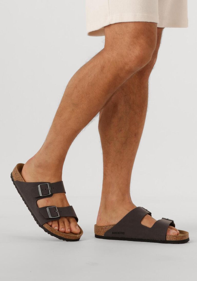 grijze birkenstock slippers arizona heren