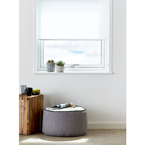 DEBEL uni rullegardin 80 x 175 cm - hvid