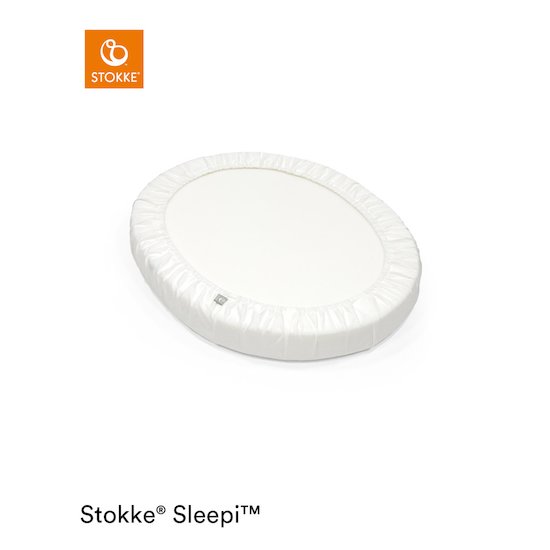 Drap-housse Stokke® Sleepi™ Mini   Blanc        0-6 mois   de               Stokke®