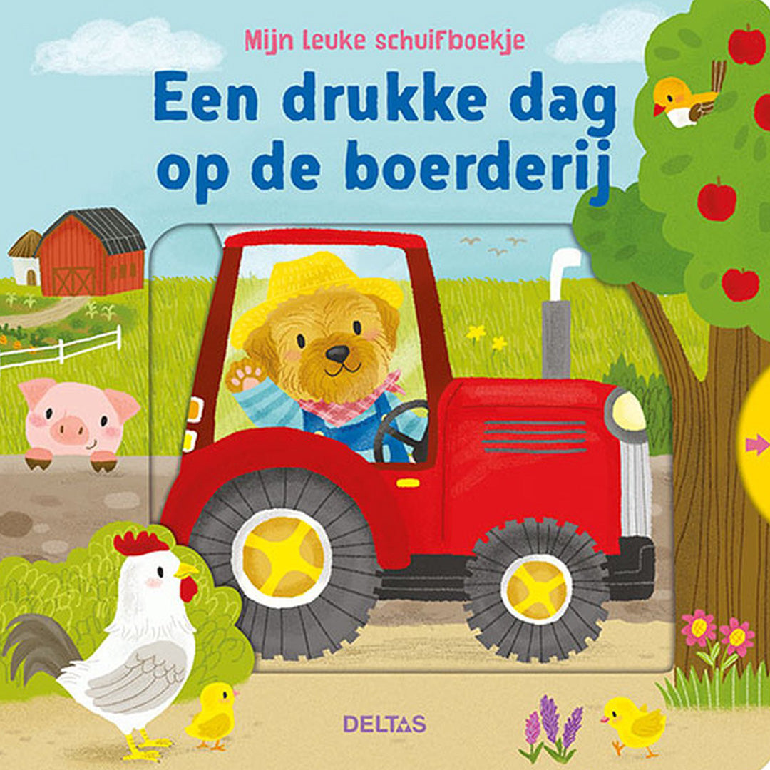 Schuifboekje - een drukke dag op de boerderij