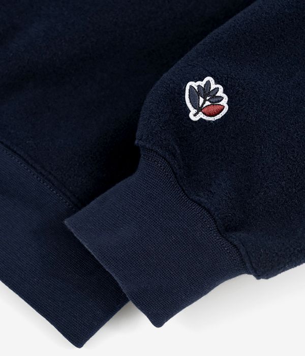 Magenta Script Sweatshirt (navy)