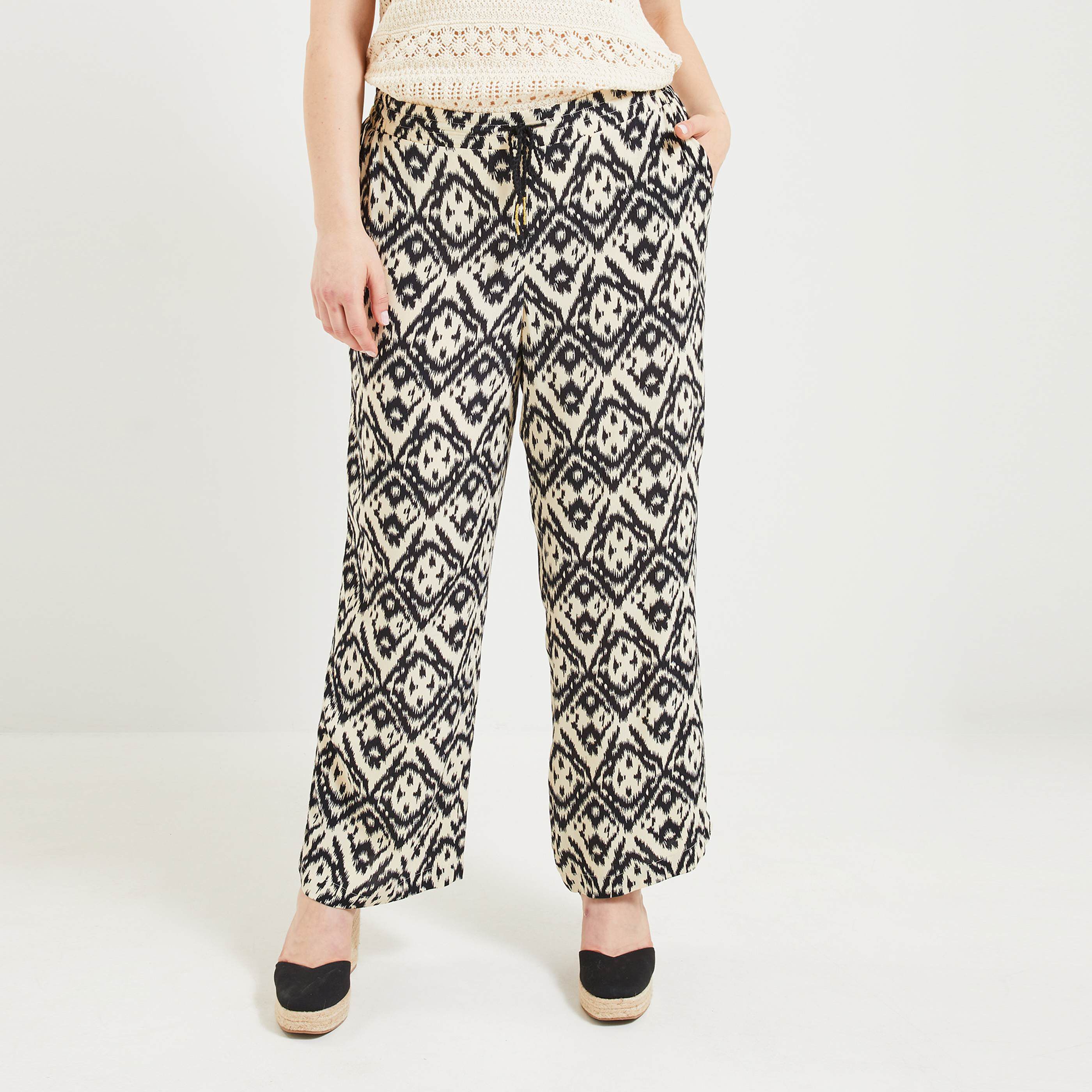 Pantalon fluide femme - IMPRIME