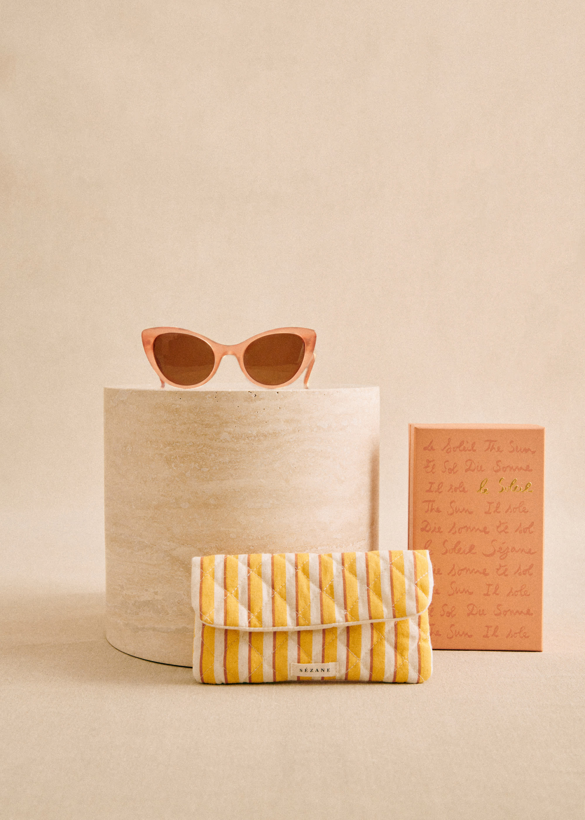 Lunettes de soleil Bianca - Blush - LES COMPOSANTES/DÉCOUVRIR 5906666