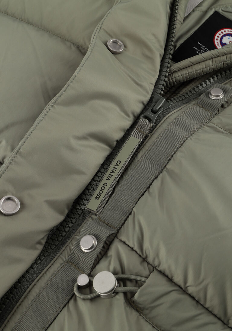 olijf canada goose gewatteerde jas montgomery coat td