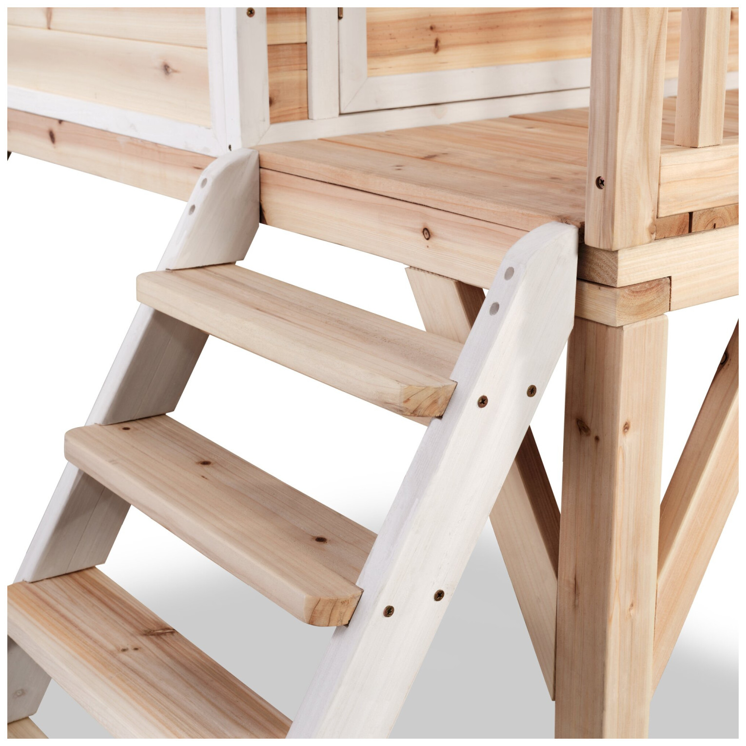 EXIT Loft 300 houten speelhuis - naturel