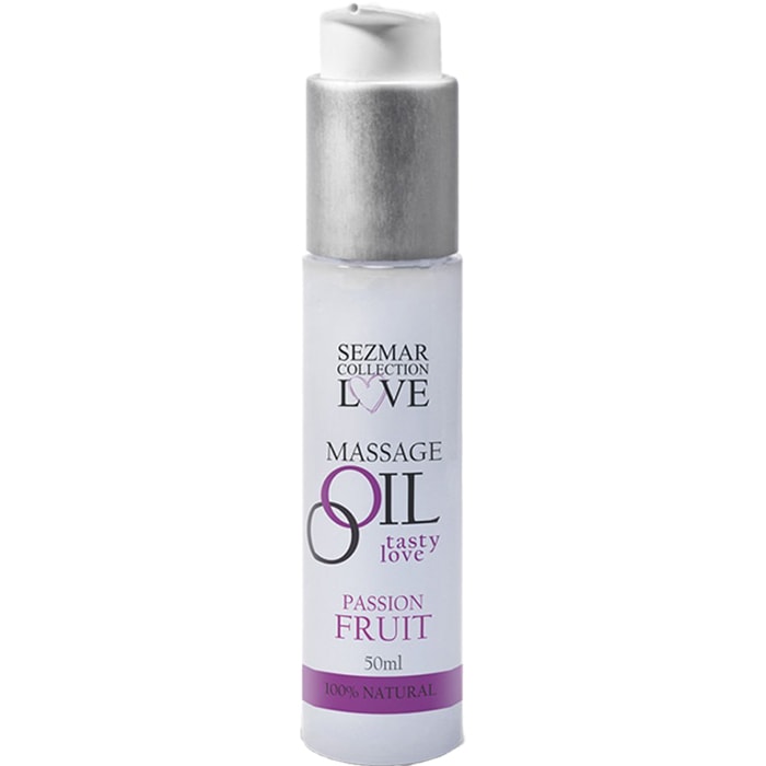 Huile de massage 100% naturelle - Fruit de la passion - 50 ml