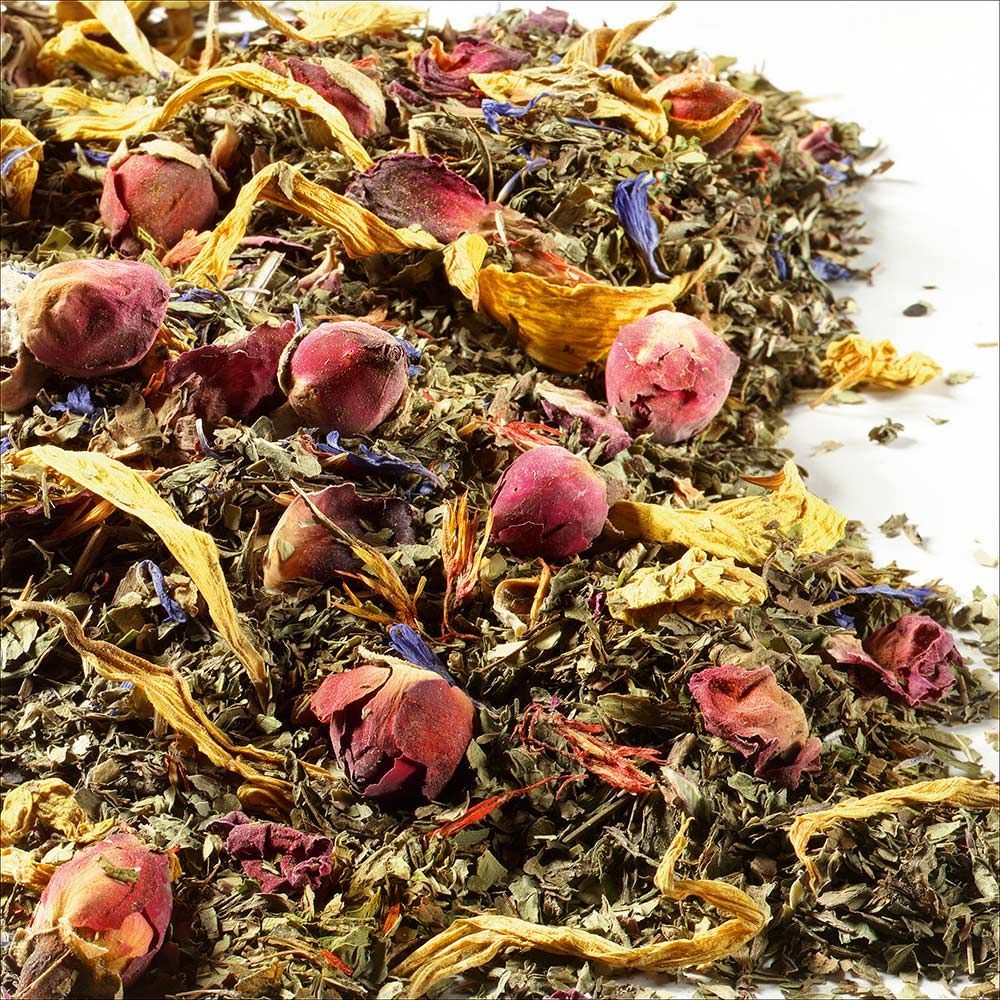 Schrader Grüner Mate Tee Grün Mint