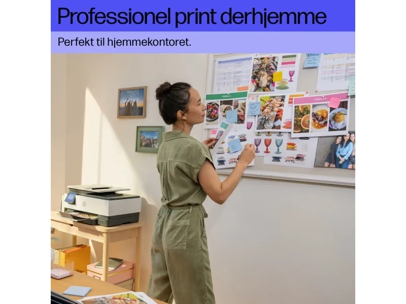 HP Officejet Pro 8125e All-in-One - Multifunktionsprinter - farve - blækprinter - Legal (216 x 356 mm) (original) - A4/Legal (medie) - op til 12 spm (kopiering) - op til 20 spm (udskriver) - 225 ark - USB 2.0, Wi-Fi(ac), LAN - mørk surf blå