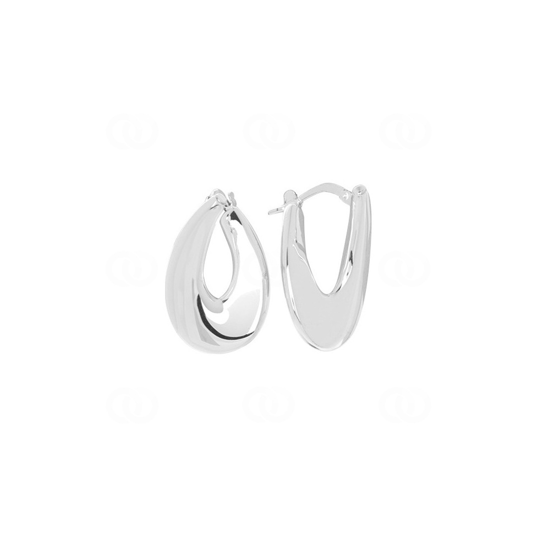 Kreolen 925 Silber galvanisiert