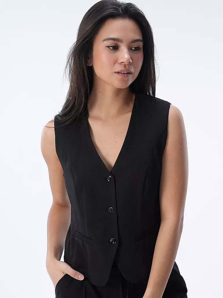 MARC CAIN Gilet schwarz