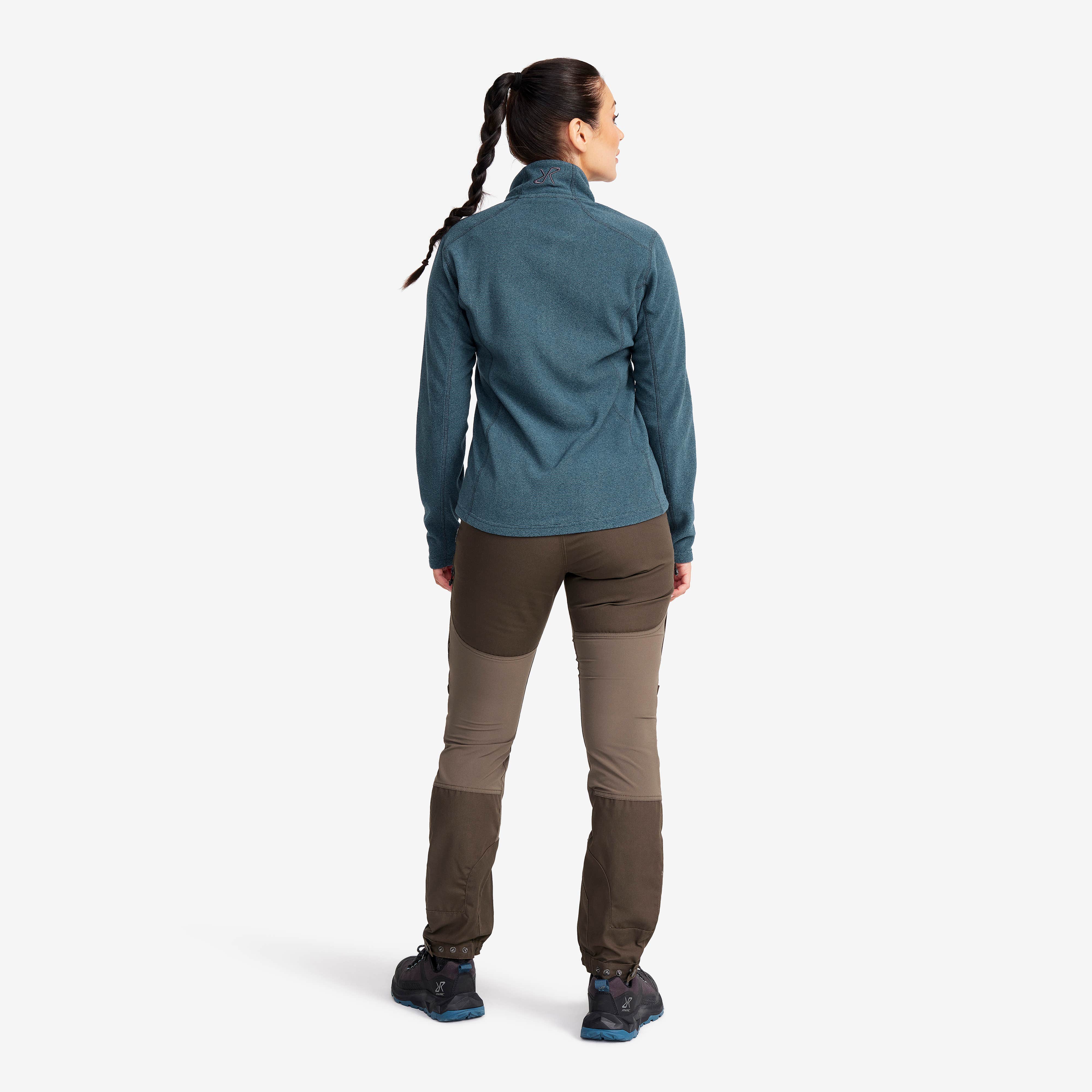 Essential Full-zip Fleece Dame Moonlit Ocean