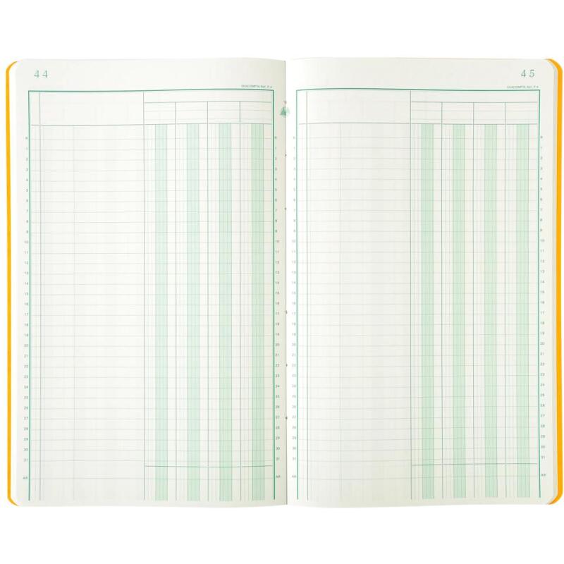 Piqûre 32x19,5cm 4 colonnes sur 1 page 31 lignes 80 pages