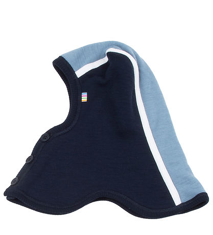 Joha Schlupfmütze - Wolle - 2-lagig - Navy